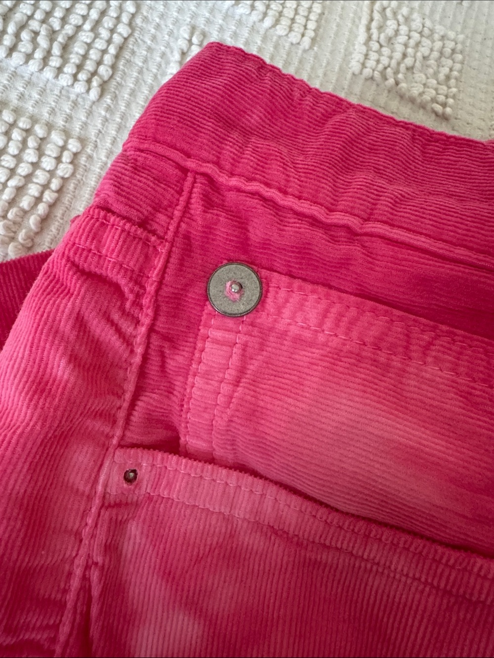 R13 High-Waist Fuchsia Pink Shorts - Picture 7 of 7